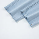  Kimberly Length Distressed Skinny Jeans