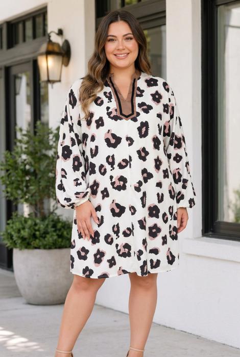 Kimberly Shift Mini PLUS Dress