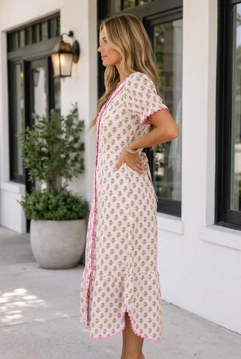 Kinslee Sleeve Long Dress