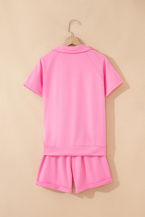 Kinsley Bonbon Collared Tee