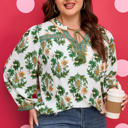  Kira 3 4 Sleeve PLUS Blouse