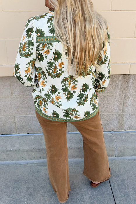 Kira 3 4 Sleeve PLUS Blouse