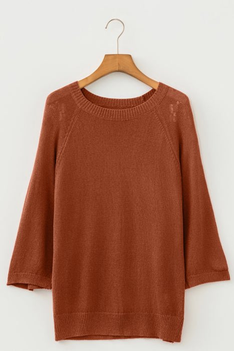 Kira Knit Short Sleeve Sweater