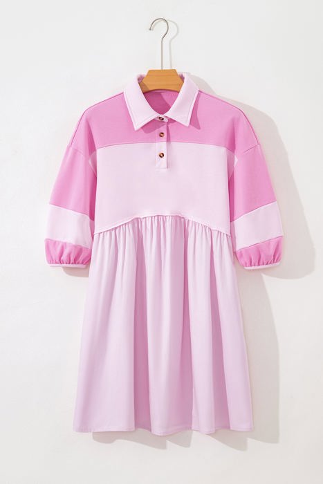 Kristen Collar Mini Dress
