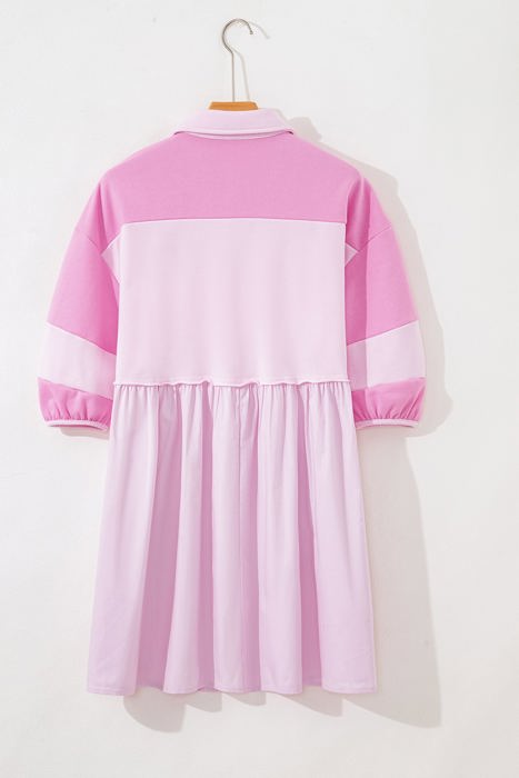 Kristen Collar Mini Dress