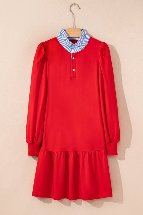 Kristen Hem Mini Dress