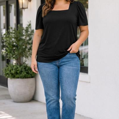 Kristen Short Sleeve PLUS Top