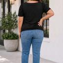  Kristen Short Sleeve PLUS Top