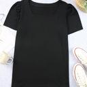  Kristen Short Sleeve PLUS Top
