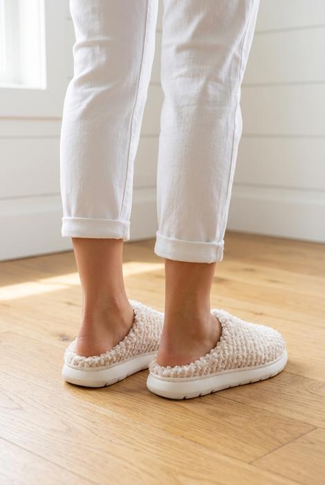 Kyla Knitted Warm Homewear Slippers