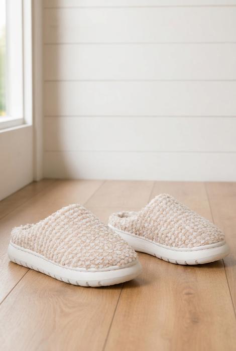 Kyla Knitted Warm Homewear Slippers