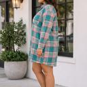  Kyleigh Shift Long Sleeve PLUS Dress