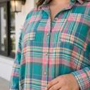  Kyleigh Shift Long Sleeve PLUS Dress