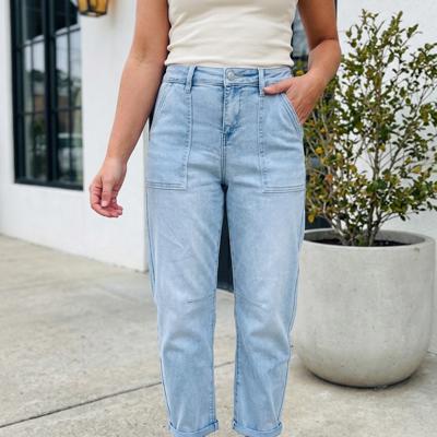 Lacey Relaxed Patch Jeans