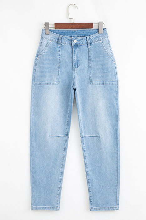 Lacey Relaxed Patch Jeans