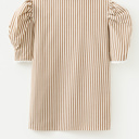  Laila Sleeve Patchwork Collar Blouse