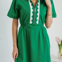  Lakelynn Short Sleeve Mini Dress