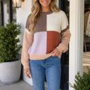 Coffee Small Lanah Knit Baggy Sweater