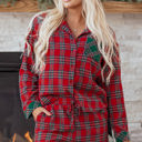  Lananina 2pcs Pajama Set Long Sleeve Top