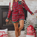  Lananina 2pcs Pajama Set Long Sleeve Top