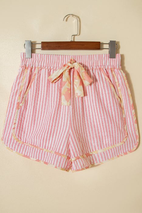 Laurel Striped Casual Shorts
