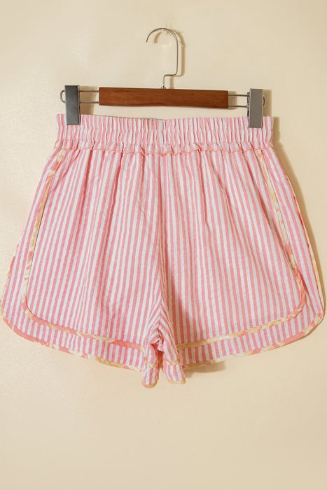 Laurel Striped Casual Shorts