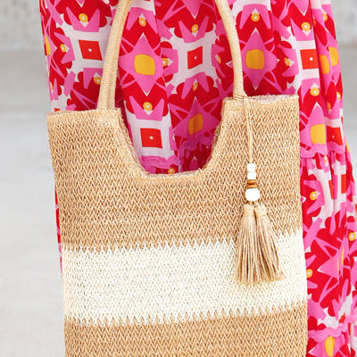 Layla Tassel Decor tote Bag