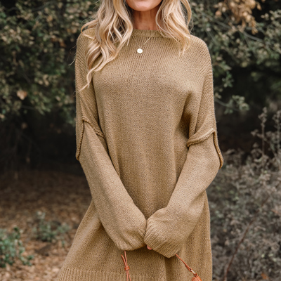 Laylani Drop Shoulder Slouchy Sweater