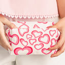  Lea Printed Canvas Cosmetic Bag