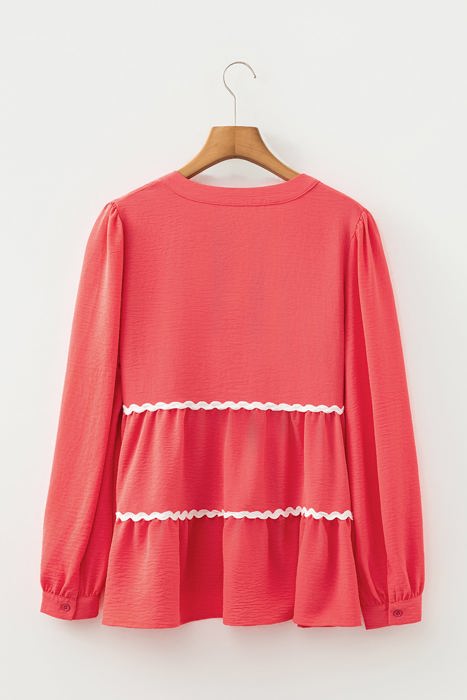 Leah Sleeve Shirt Long Sleeve Top