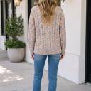  Leena Sleeve Confetti Sweater Long Sleeve Top