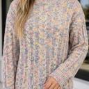  Leena Sleeve Confetti Sweater Long Sleeve Top