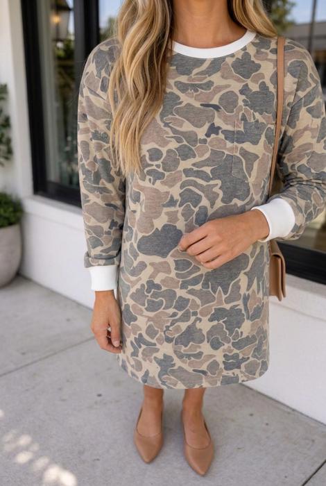 Lena Long Sleeve Mini Dress