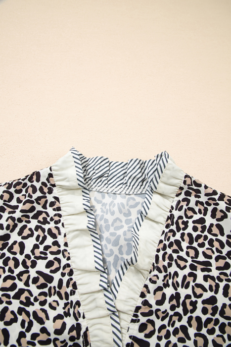 Lena Trim Short Sleeve Blouse