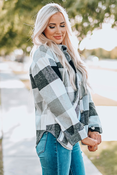 Leslie Block Long Sleeve Jacket