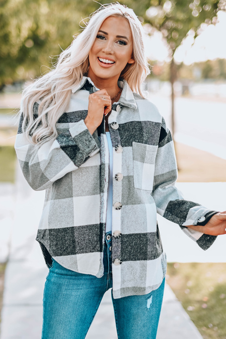Leslie Block Long Sleeve Jacket