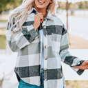  Leslie Block Long Sleeve Jacket