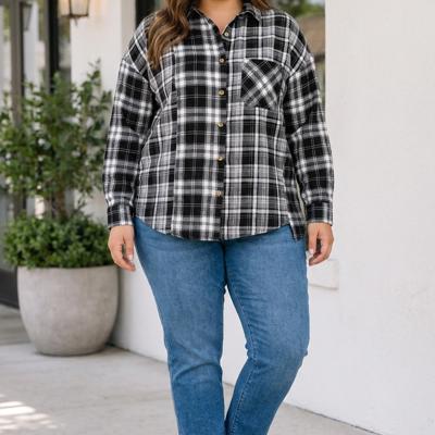 Lexie Sleeve Shift Shirt Long Sleeve PLUS Top