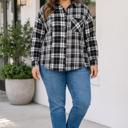  Lexie Sleeve Shift Shirt Long Sleeve PLUS Top