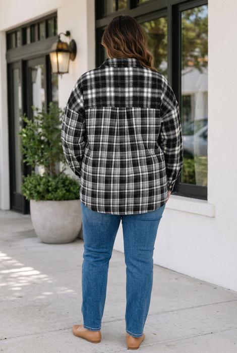 Lexie Sleeve Shift Shirt Long Sleeve PLUS Top