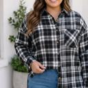  Lexie Sleeve Shift Shirt Long Sleeve PLUS Top