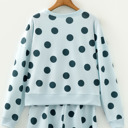 Lia Shoulder Pullover Drawstring Shorts Set