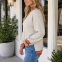  Liana Sleeve Loose Fit Sweatshirt