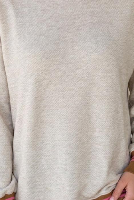 Liana Sleeve Loose Fit Sweatshirt