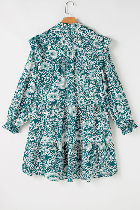 Libbi Flounce Sleeve PLUS Dress