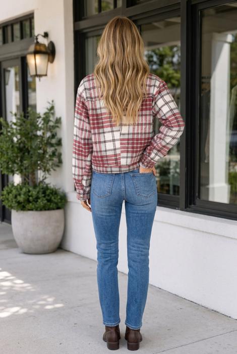 Lidiah Sleeve Vintage Shift Jacket