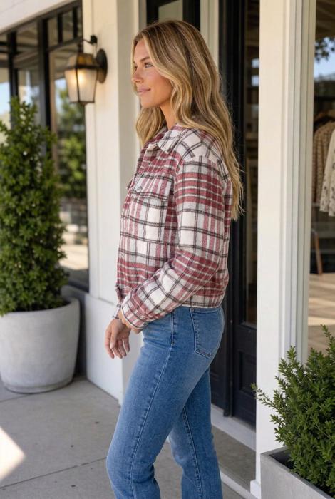 Lidiah Sleeve Vintage Shift Jacket