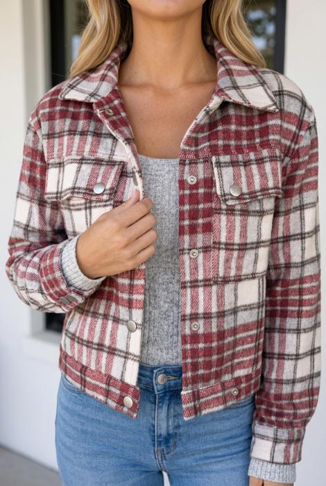 Lidiah Sleeve Vintage Shift Jacket