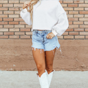  Lilah Fleece Drop Shoulder Hoodie