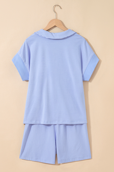 Lilian Dolman Sleeve Polo Shirt Set